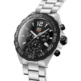 Tag Heuer Formula 1 Chronograph Black Dial Silver Steel Strap Watch for Men - CAZ1010.BA0842 Authentic Buy Shop Now