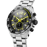 Tag Heuer Formula 1 Chronograph Grey Dial Silver Steel Strap Watch for Men - CAZ101AG.BA0842 Authentic Buy Shop Now
