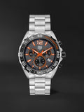 Tag Heuer Formula 1 Chronograph Ceramic Black Dial Silver Steel Strap Watch for Men - CAZ101AH.BA0842 Authentic Buy Shop Now