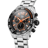 Tag Heuer Formula 1 Chronograph Ceramic Black Dial Silver Steel Strap Watch for Men - CAZ101AH.BA0842 Authentic Buy Shop Now