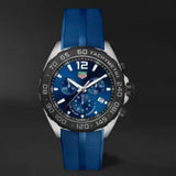Tag Heuer Formula 1 Chronograph Blue Dial Blue Rubber Strap Watch for Men - CAZ101AV.FT8077 Authentic Buy Shop Now