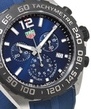 Tag Heuer Formula 1 Chronograph Blue Dial Blue Rubber Strap Watch for Men - CAZ101AV.FT8077 Authentic Buy Shop Now