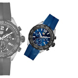 Tag Heuer Formula 1 Chronograph Blue Dial Blue Rubber Strap Watch for Men - CAZ101AV.FT8077 Authentic Buy Shop Now