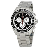 Tag Heuer Formula 1 Chronograph Black Dial Silver Steel Strap Watch for Men - CAZ101E.BA0842 Authentic Buy Shop Now