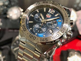 Tag Heuer Formula 1 Chronograph Blue Dial Silver Steel Strap Watch for Men - CAZ101K.BA0842 Authentic Buy Shop Now