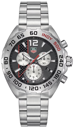 Tag Heuer Formula 1 Chronograph Grey Dial Silver Steel Strap Watch for Men - CAZ1114.BA0877 Authentic Buy Shop Now