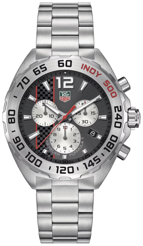 Tag Heuer Formula 1 Chronograph Grey Dial Silver Steel Strap Watch for Men - CAZ1114.BA0877 Authentic Buy Shop Now
