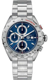Tag Heuer Formula 1 Automatic Chronograph Blue Dial Silver Strap Watch for Men - CAZ2015.BA0876 Authentic Buy Shop Now