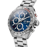Tag Heuer Formula 1 Automatic Chronograph Blue Dial Silver Strap Watch for Men - CAZ2015.BA0876 Authentic Buy Shop Now