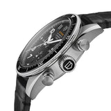Tag Heuer Autavia Chronometer Flyback Automatic Chronograph Black Dial Black Leather Strap Watch for Men - CBE511A.FC8279 Authentic Buy Shop Now