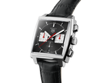 Tag Heuer Monaco Automatic Chronograph Black Dial Black Leather Strap Watch for Men - CBL2113.FC6177 Authentic Buy Shop Now