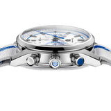 Tag Heuer Carrera Porsche RS 2.7 Automatic Chronograph White Dial White Nylon Strap Watch for Men - CBN2016.EB0275 Authentic Buy Shop Now