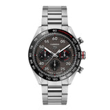 Tag Heuer Carrera Porsche Chronograph Grey Dial Silver Steel Strap Watch for Men - CBN2A1F.BA0643 Authentic Buy Shop Now