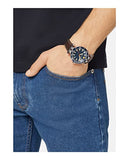 Versace Greca Sport Analog Blue Dial Brown Leather Strap Watch For Men - VEZ300121 Authentic Buy Shop Now