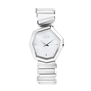 Dior Gem Dior Mother of Pearl Dial Silver Steel Strap Watch for Women - CD18111X1073 Authentic Buy Shop Now