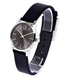 Calvin Klein City Black Dial Black Leather Strap Watch For Women - K2G23107 Authentic Buy Shop Now