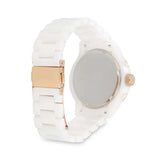 Fossil FB-01 Analog White Dial White Ceramic Strap Watch for Women - CE1107 Authentic Buy Shop Now