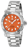 Gucci Dive Automatic Orange Dial Silver Steel Strap Watch for Men - YA136355 Authentic Buy Shop Now