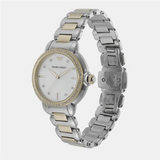 Emporio Armani Mia Quartz Mother of Pearl Dial Two Tone Steel Strap Watch For Women - AR11524 Authentic Buy Shop Now