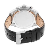 Fossil Wakefield Chronograph Blue Dial Black Leather Strap Watch for Women - CH2945 Authentic Buy Shop Now
