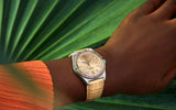 Breitling Chronomat Automatic 36 South Sea Brown Dial Brown Leather Strap Watch for Women - A10380611A1P1 Authentic Buy Shop Now