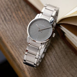 Calvin Klein City Grey Dial Silver Steel Strap Watch for Women - K2G23144 Authentic Buy Shop Now