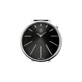 Calvin Klein Equal Black Dial Black Leather Strap Watch for Women - K3E231C1 Authentic Buy Shop Now