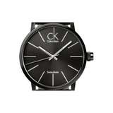 Calvin Klein Post Minimal Black Dial Black Leather Strap Watch for Men - K7621401 Authentic Buy Shop Now