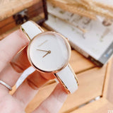 Calvin Klein Seduce White Dial Two Tone Steel Strap Watch for Women - K4E2N616 Authentic Buy Shop Now