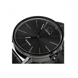 Calvin Klein Post Minimal Black Dial Black Leather Strap Watch for Men - K7621401 Authentic Buy Shop Now