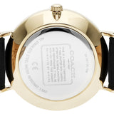 Coach Charles Black Dial Brown Leather Strap Watch for Women - 14602156 Authentic Buy Shop Now