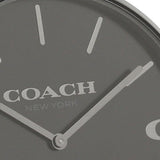 Coach Charles Black Dial Black Steel Strap Watch for Men - 14602431 Authentic Buy Shop Now