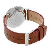 Coach Perry White Dial Brown Leather Strap Watch for Women - 14503514 Authentic Buy Shop Now