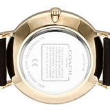 Coach Perry Black Dial Black Leather Strap Watch for Women - 14503333 Authentic Buy Shop Now