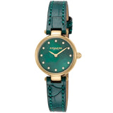 Coach Park Analog Green Dial Green Leather Strap Watch for Women - 14503534 Authentic Buy Shop Now