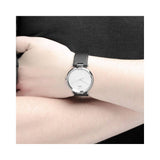 Calvin Klein Sight Silver Dial Black Leather Strap Watch for Men - K1S21120 Authentic Buy Shop Now