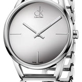 Calvin Klein Stately Silver Dial Silver Steel Strap Watch for Women - K3G23128 Authentic Buy Shop Now