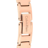Calvin Klein Drift White Dial Rose Gold Steel Strap Watch for Women - K6S2N616 Authentic Buy Shop Now
