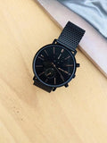 Michael Kors Jaryn Black Dial Black Stainless Steel Strap Watch for Men - MK8504 Authentic Buy Shop Now