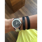 Calvin Klein City Black Dial Silver Steel Strap Watch for Men - K7Q21141 Authentic Buy Shop Now