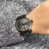 Burberry The City Black Dial Black Steel Strap Watch for Men - BU9902 Authentic Buy Shop Now