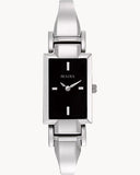 Bulova Classic Collection Black Dial Silver Steel Strap Watch for Women - 96L138 Authentic Buy Shop Now