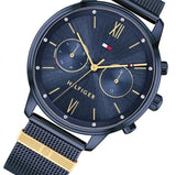 Tommy Hilfiger Blake Quartz Blue Dial Blue Mesh Bracelet Watch for Men - 1782305 Authentic Buy Shop Now