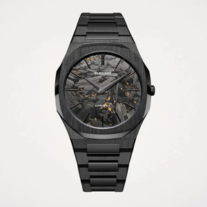 D1 Milano Ultra Thin Two Tone Black Steel Strap Watch for Men - D1-UTBJ31 Authentic Buy Shop Now