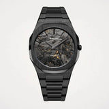 D1 Milano Ultra Thin Two Tone Black Steel Strap Watch for Men - D1-UTBJ31 Authentic Buy Shop Now