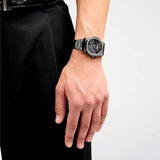 D1 Milano Ultra Thin Two Tone Black Steel Strap Watch for Men - D1-UTBJ31 Authentic Buy Shop Now