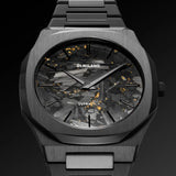 D1 Milano Ultra Thin Two Tone Black Steel Strap Watch for Men - D1-UTBJ31 Authentic Buy Shop Now