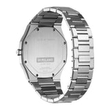 D1 Milano Ultra Thin Marble White Dial Silver Steel Strap Watch for Women - D1-UTBL13 Authentic Buy Shop Now