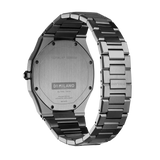 D1 Milano Ultra Thin Black Dial Gray Steel Strap Watch for Men - D1-UTBJ15 Authentic Buy Shop Now