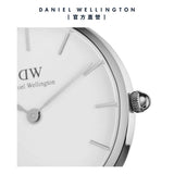 Daniel Wellington Classic Petite Reading White Dial Black Leather Strap Watch For Women - DW00100185 Authentic Buy Shop Now